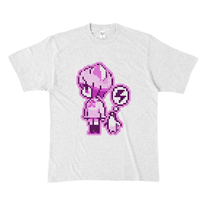 カラーTシャツ(淡色) - XL - アッシュ