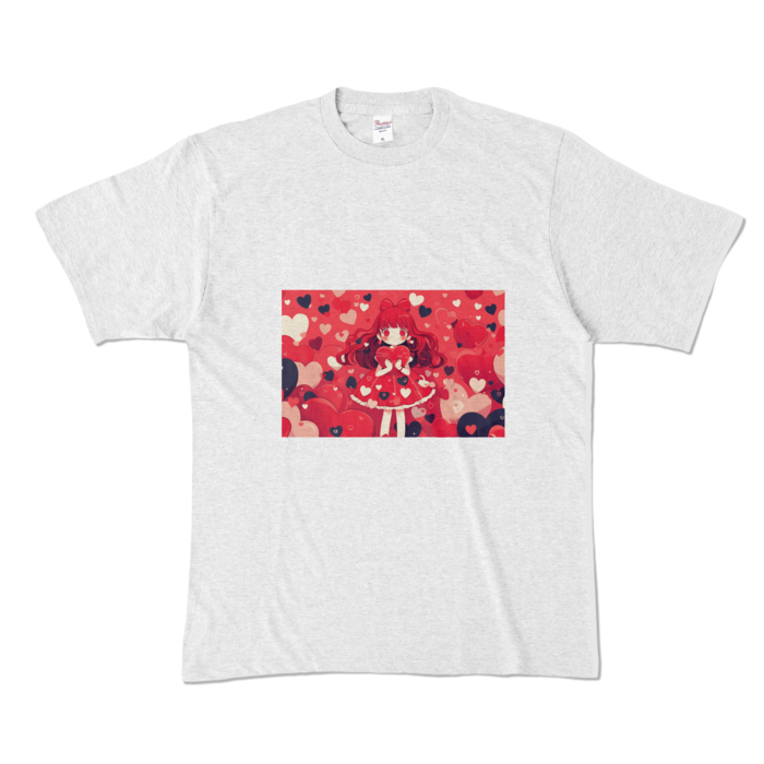 カラーTシャツ - XL - アッシュ (淡色)