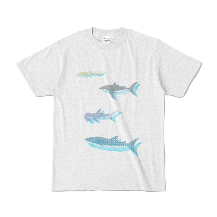 カラーTシャツ - S - アッシュ (淡色)