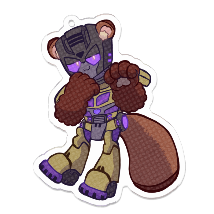 アクリルキーホルダー - 70 x 70 (mm)