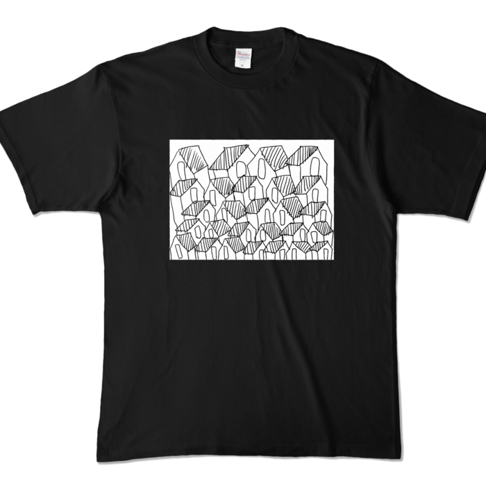 カラーTシャツ - XL - ブラック (濃色)