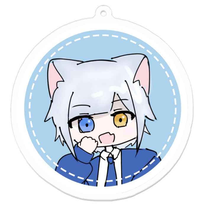 アクリルキーホルダー - 70 x 70 (mm)