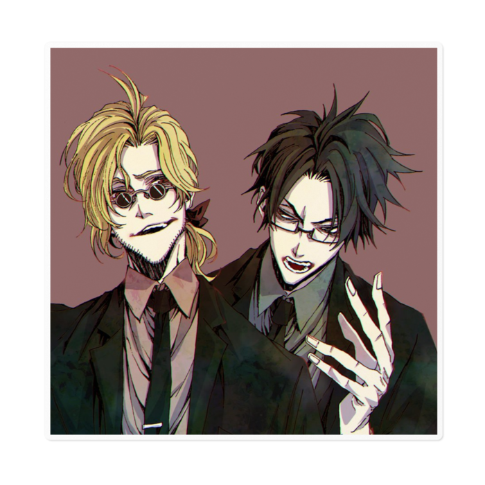 ステッカー - 160 x 160 (mm)ホワイト