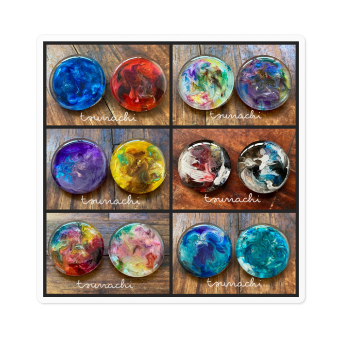 ステッカー - 100 x 100 (mm)