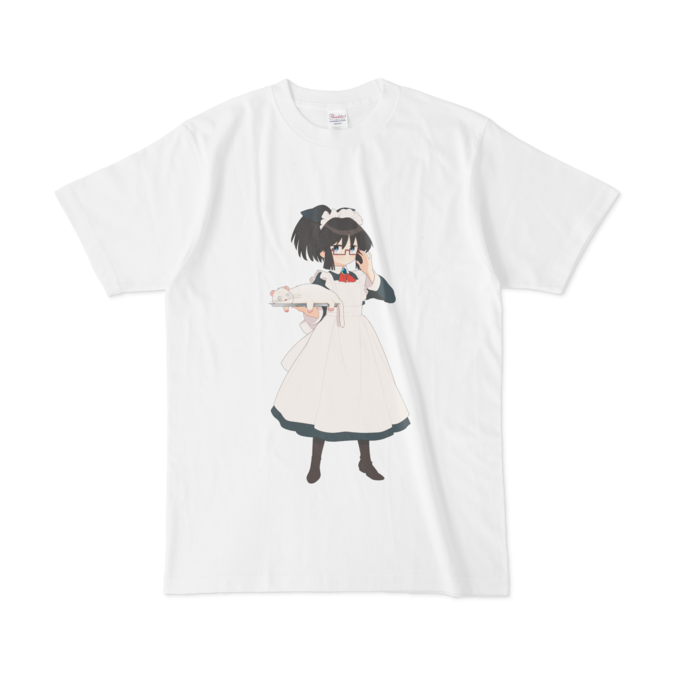 暇劇 柊りん メイド服 Tシャツ 暇は無味無臭の劇薬 グッズ支店 Booth