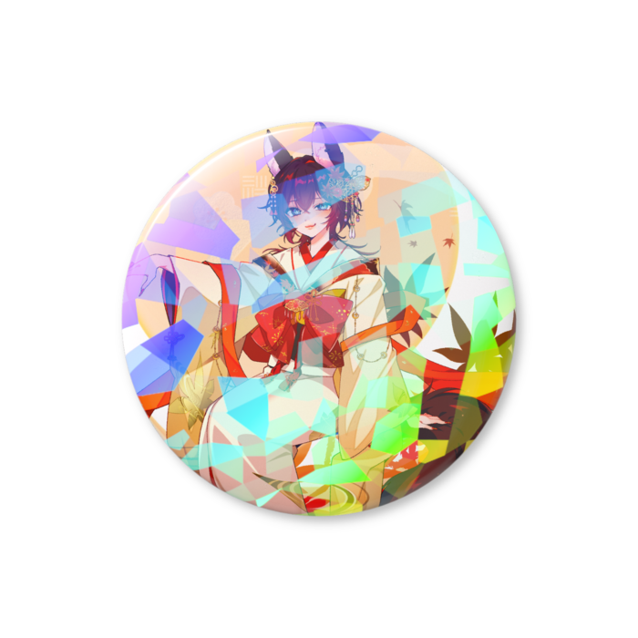 ホログラム缶バッジ - 56mm