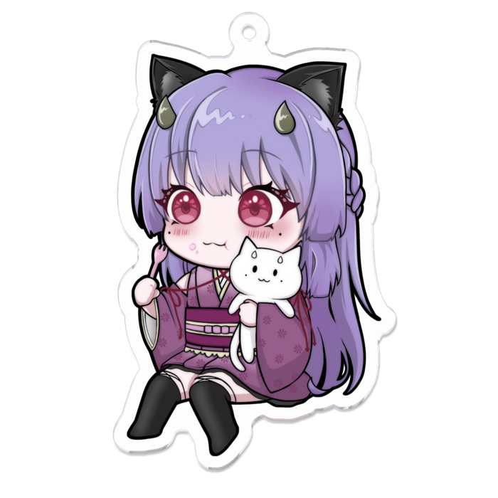 アクリルキーホルダー - 70 x 70 (mm)