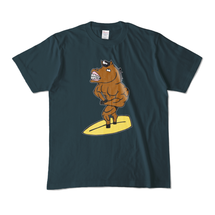 カラーTシャツ - M - デニム (濃色)