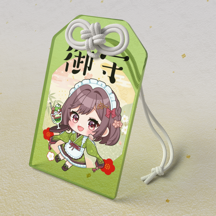 アクリルお守り - 50 × 80mm