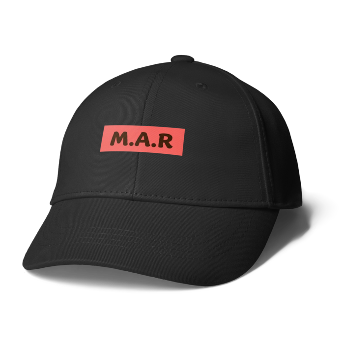 キャップ - ブラック