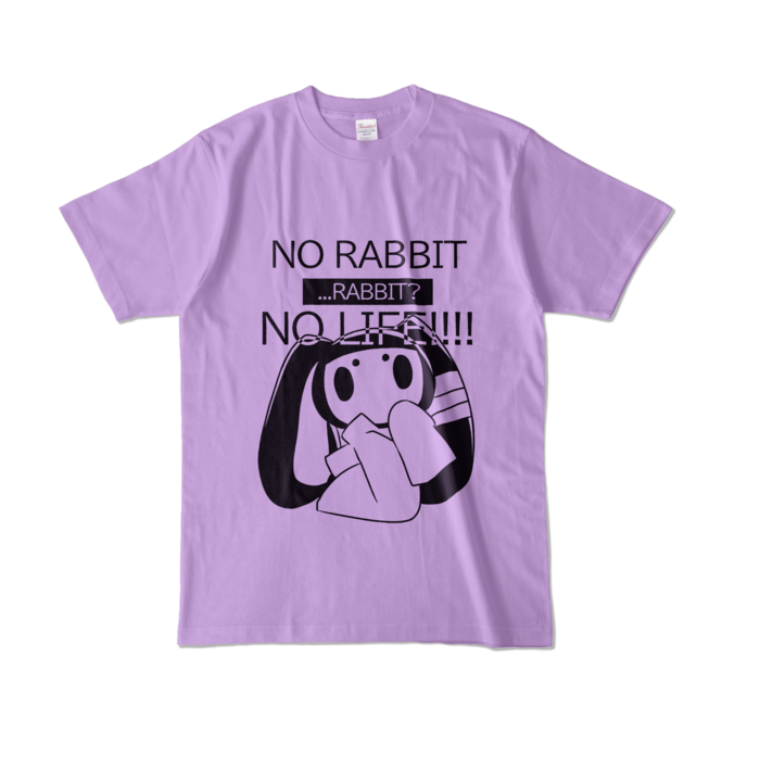 カラーTシャツ - L - ライトパープル (淡色)
