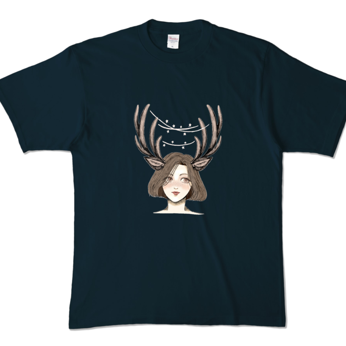 カラーTシャツ - XL - ネイビー (濃色)