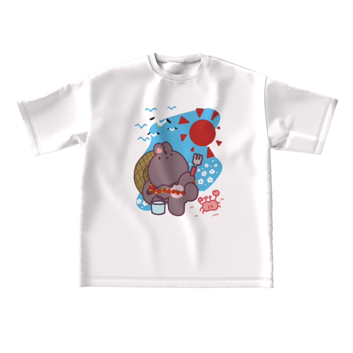 ビッグシルエットTシャツ - L - 正面