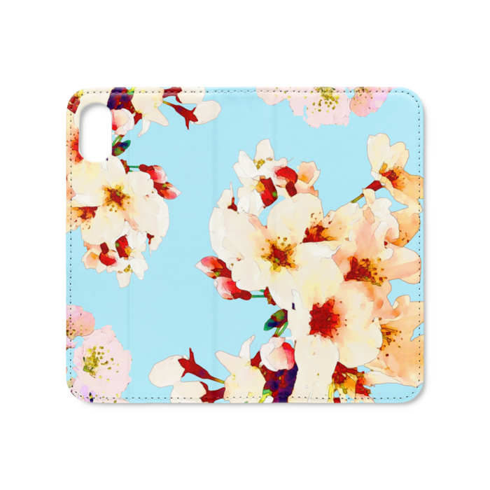 手帳型iPhoneケース（ベルトなし） - iPhone XS / X - ストラップ穴 なし