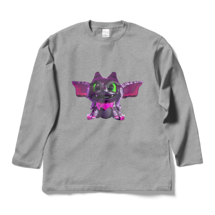 ロングスリーブTシャツ - L - 杢グレー