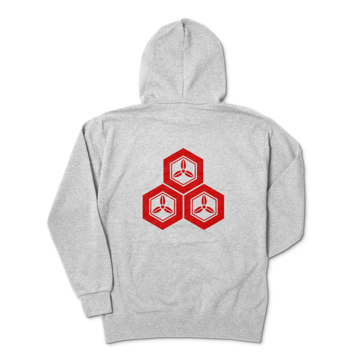 パーカー - XL - 杢グレー