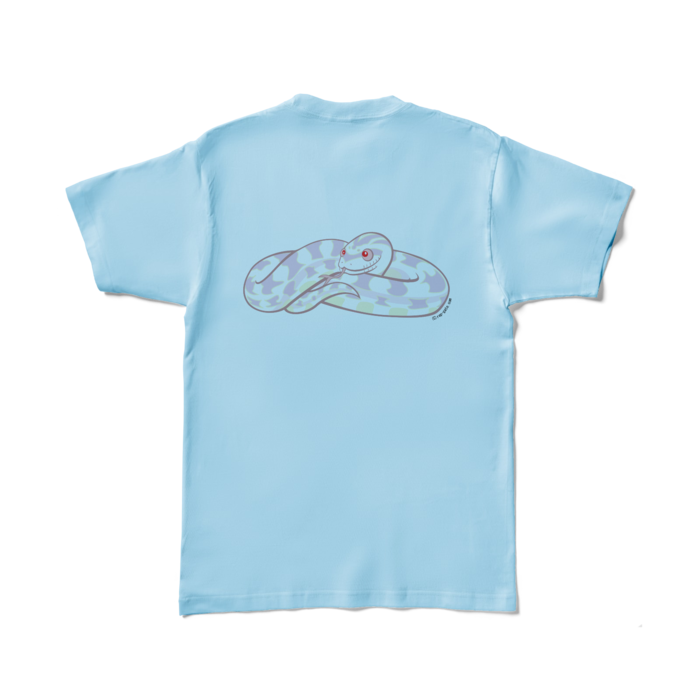 カラーTシャツ - L - ライトブルー (淡色)