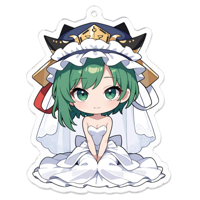 アクリルキーホルダー - 70 x 70 (mm)(キャラのみ)