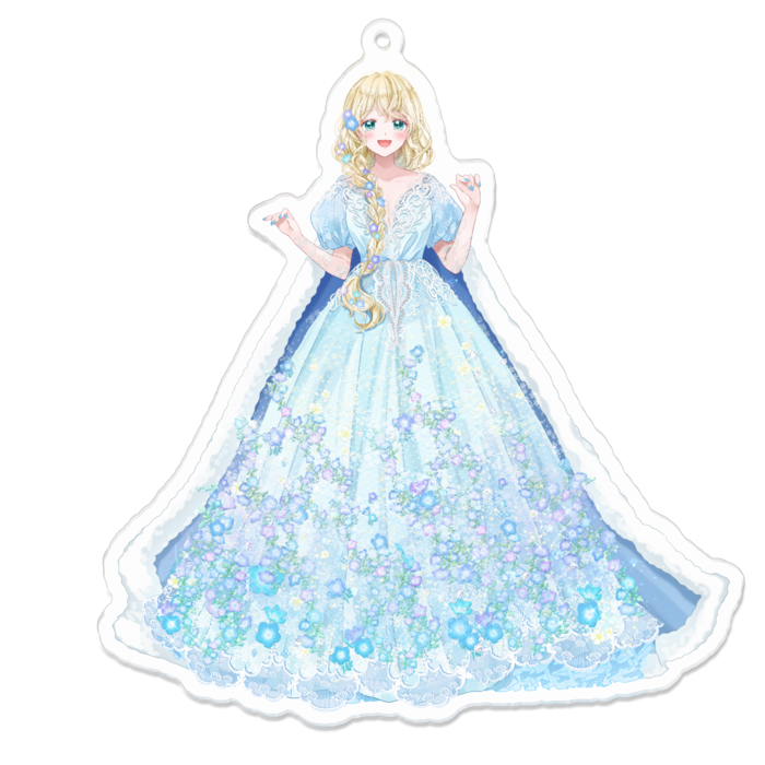 アクリルキーホルダー - 100 x 100 (mm)