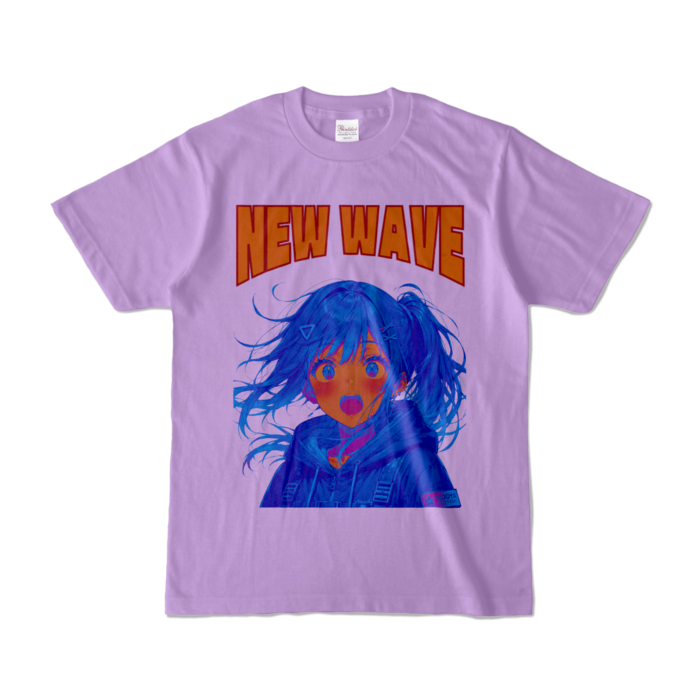 カラーTシャツ - S - ライトパープル (淡色)