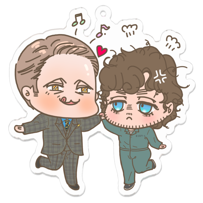 アクリルキーホルダー - 70 x 70 (mm)