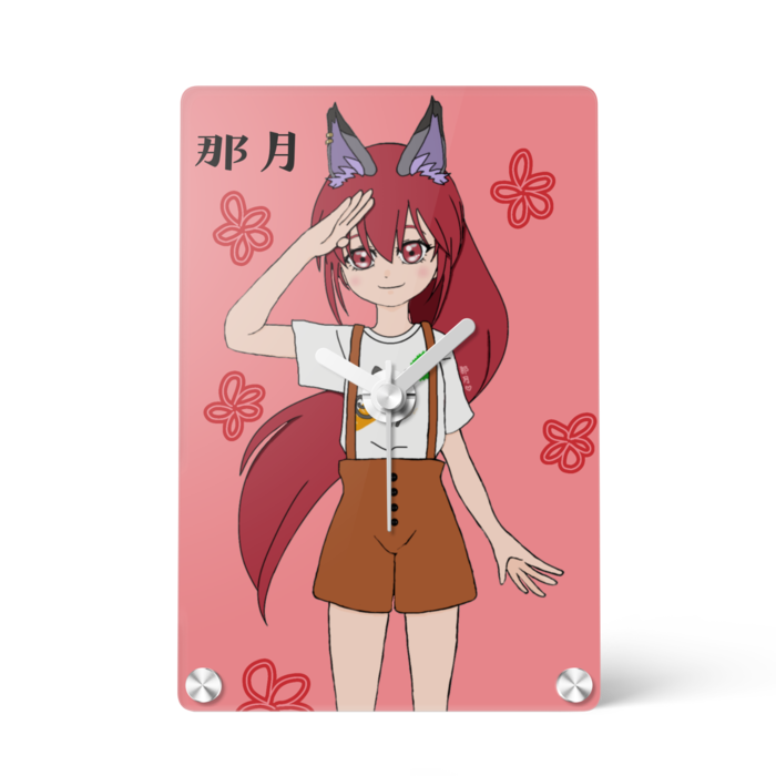 アクリル時計 - 100x148mm