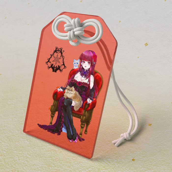 アクリルお守り - 50 × 80mm