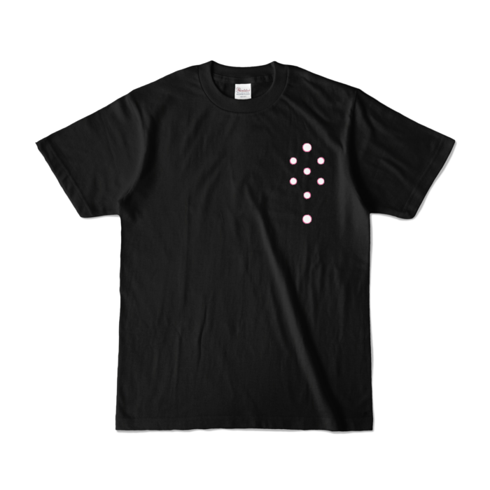 カラーTシャツ - S - ブラック (濃色)
