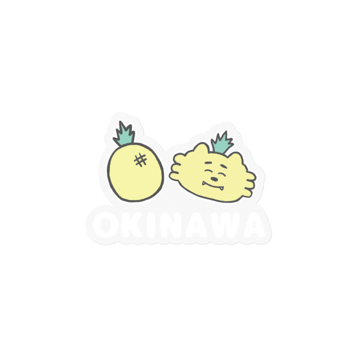 ステッカー - 100 x 100 (mm)