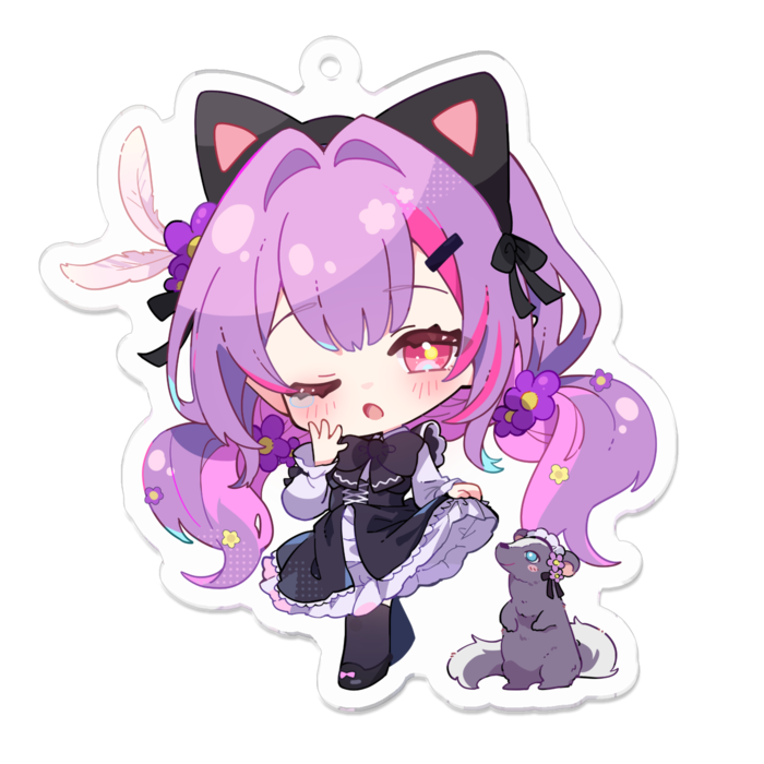 アクリルキーホルダー - 70 x 70 (mm)