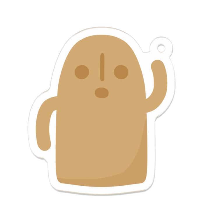 アクリルキーホルダー - 50 x 50 (mm)