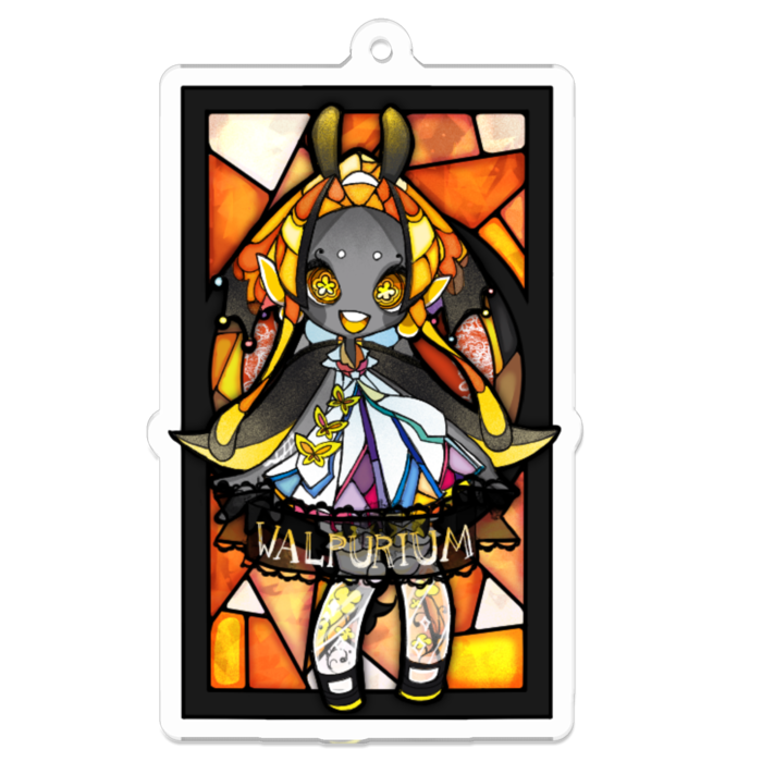 アクリルキーホルダー - 70 x 70 (mm)