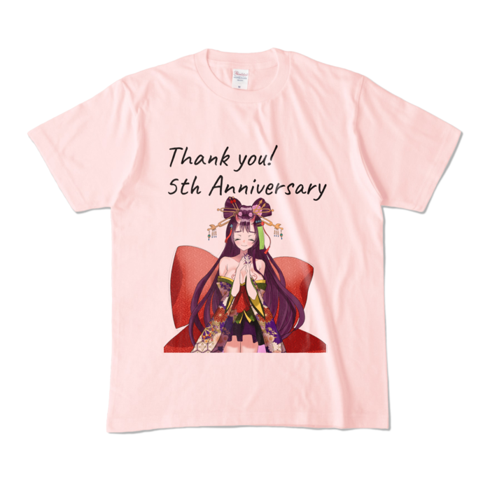 カラーTシャツ - M - ライトピンク (淡色)