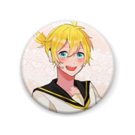 鏡音レン Vocalocreation 特典 Nidy2D 缶バッジ 新品未使用 予約商品】グリッター缶バッジコレクション vol.7 A BOX 特典
