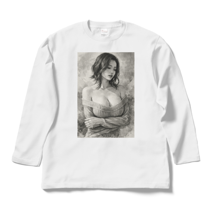 ロングスリーブTシャツ - L - ホワイト