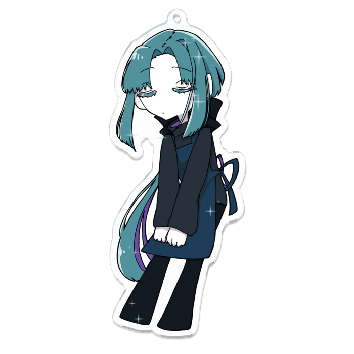 アクリルキーホルダー - 100 x 100 (mm)