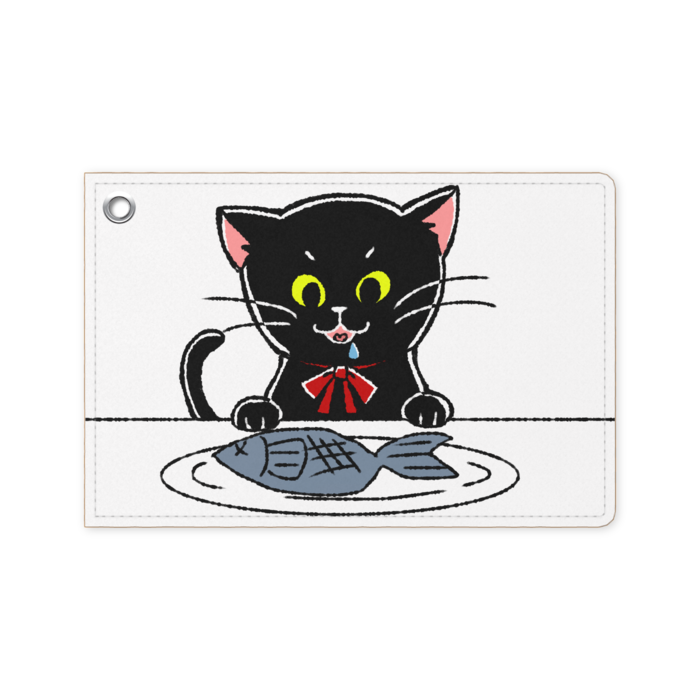 パスケース 黒猫