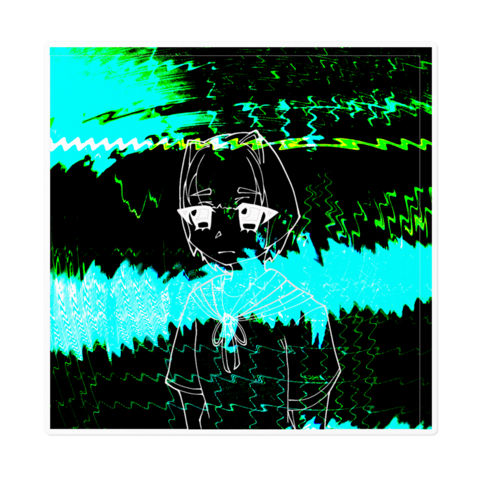 ステッカー - 160 x 160 (mm)