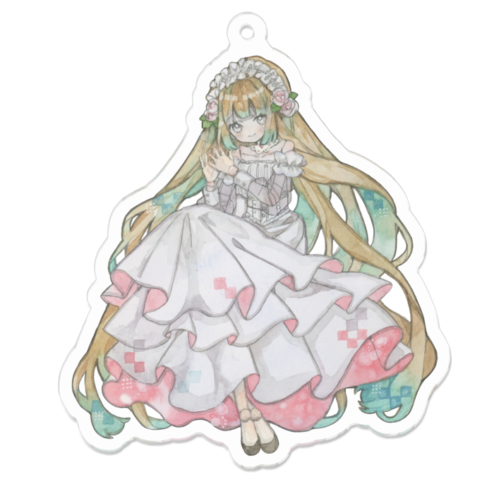 アクリルキーホルダー - 70 x 70 (mm)