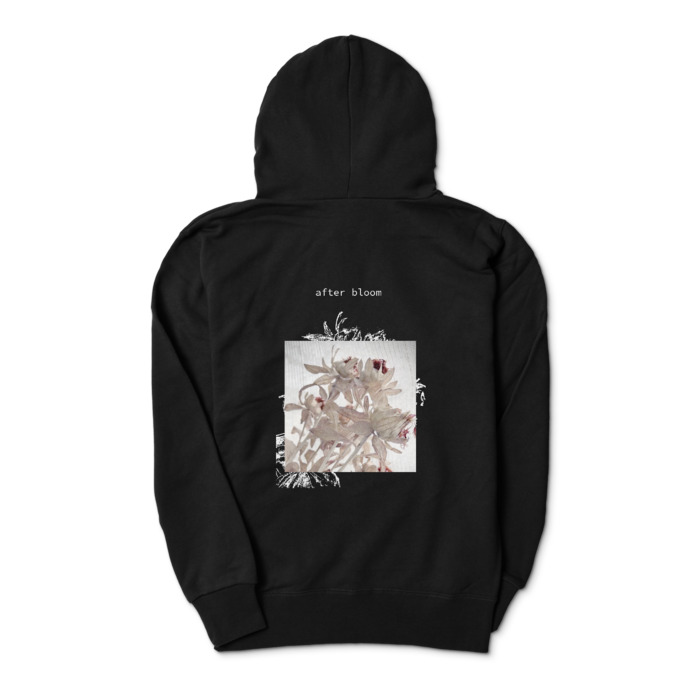 ジップパーカー - S - ブラック