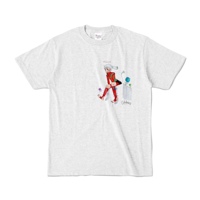 カラーTシャツ - S - アッシュ (淡色)