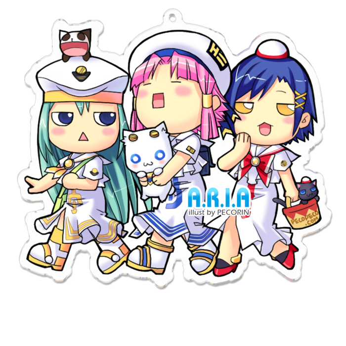 アクリルキーホルダー - 100 x 100 (mm)