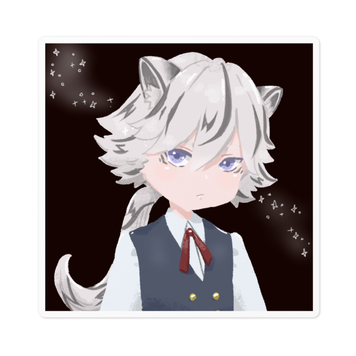 ステッカー - 100 x 100 (mm)