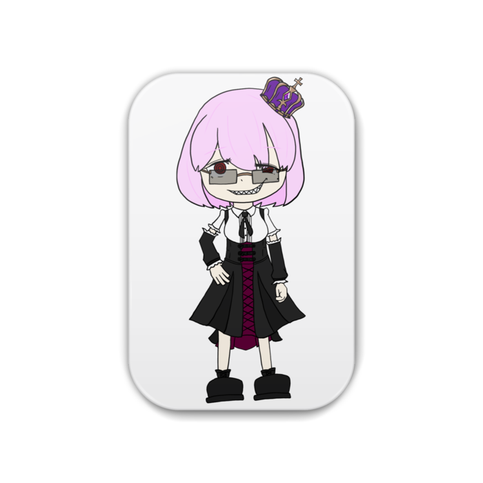 缶バッジ - 角丸 51x76mm