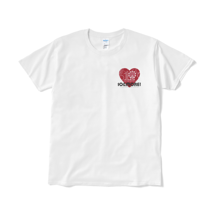 ワンポイントTシャツ - L - ホワイト