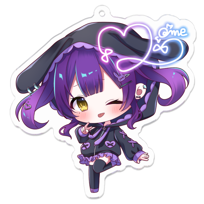 アクリルキーホルダー - 70 x 70 (mm)