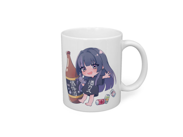 マグカップ - 直径 8 cm / 高さ 9.5 cm