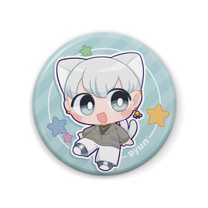 缶バッジ illust:もっちぃ - 57mm