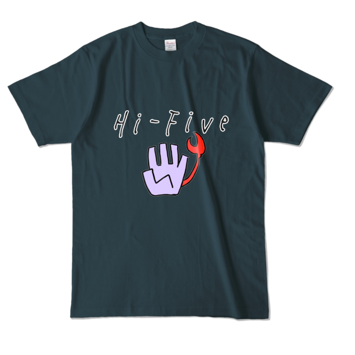 カラーTシャツ - L - デニム (濃色)