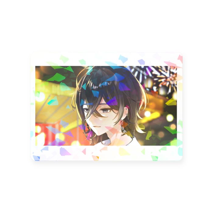 ホログラムトレーディングカード - 横